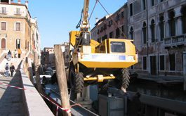 Worksite in Venice