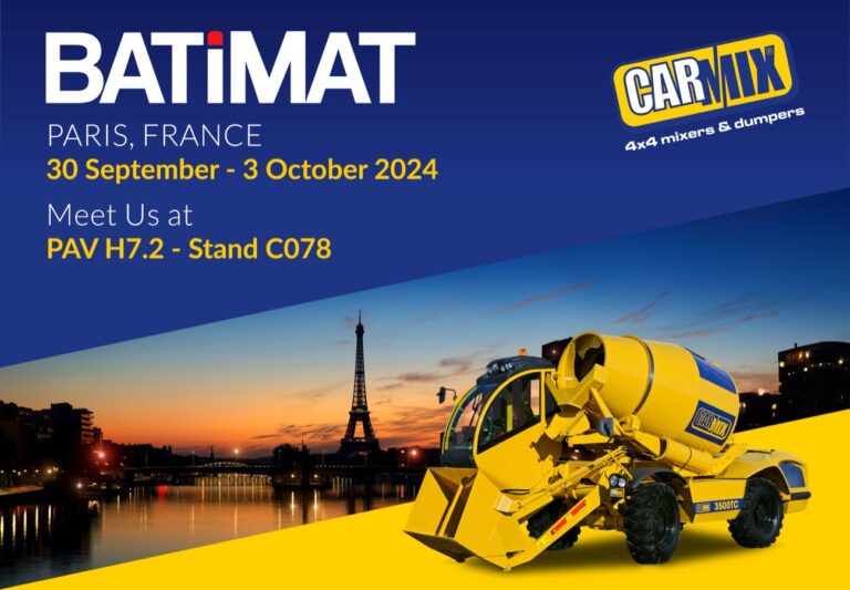 Carmix à Paris pour Batimat 2024